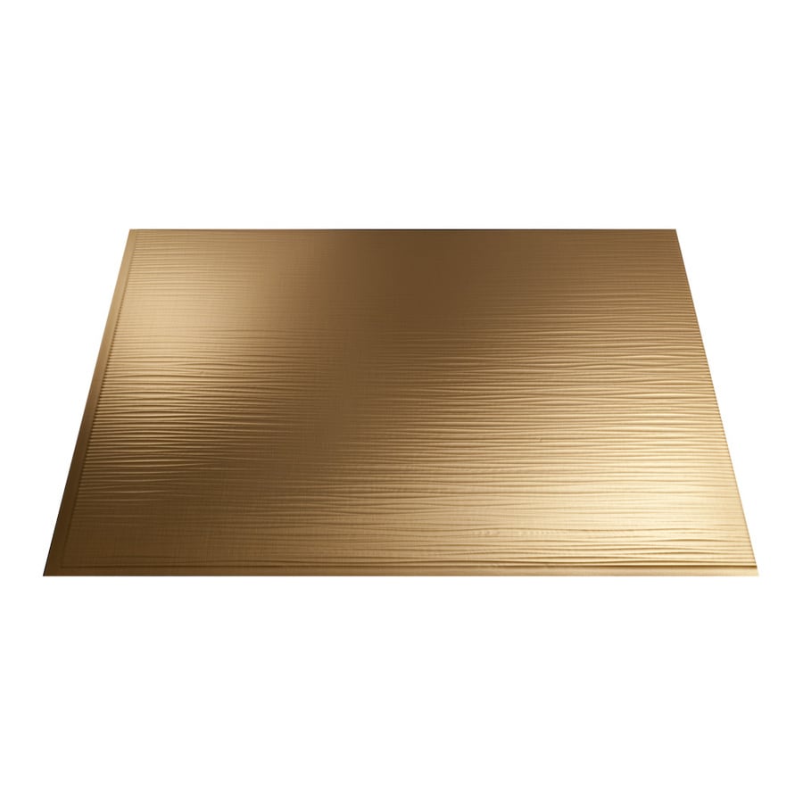 Shop Fasade 18.5-in x 24.5-in Polished Copper ...