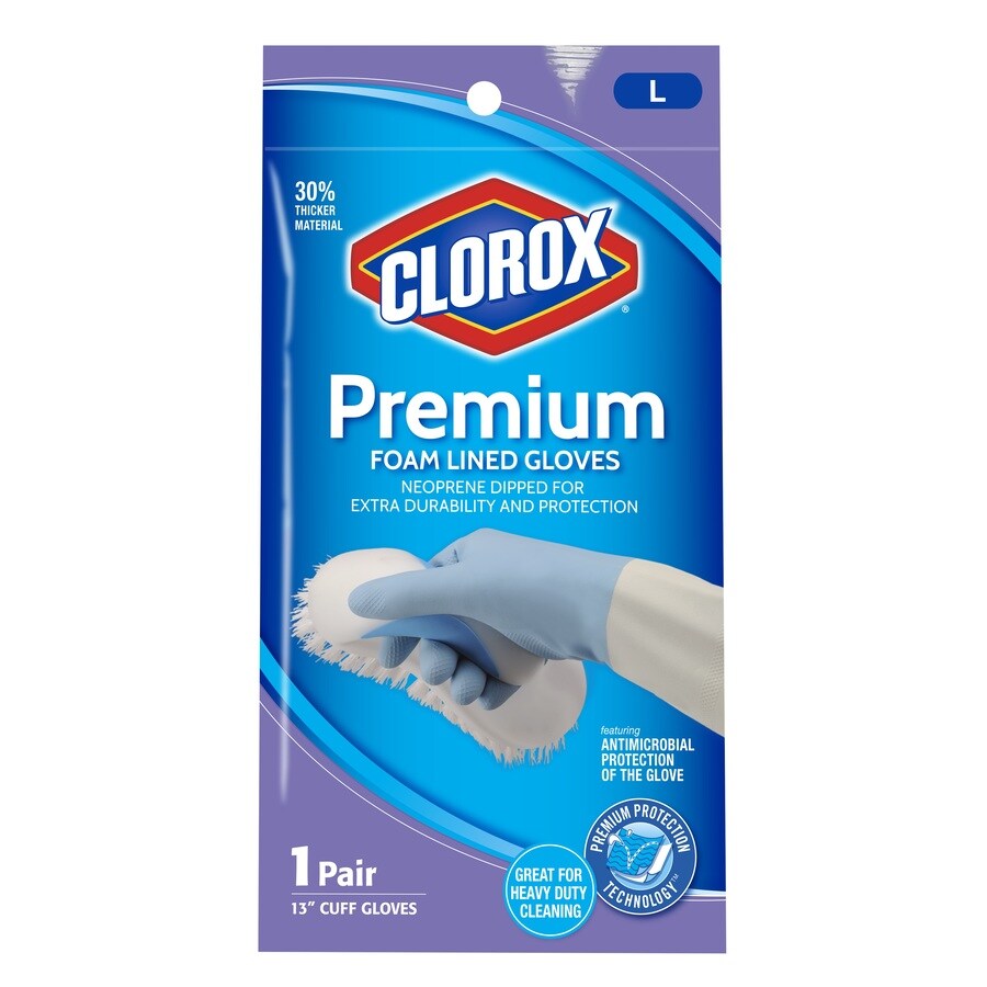 Clorox 2-Count Small Latex Cleaning Gloves