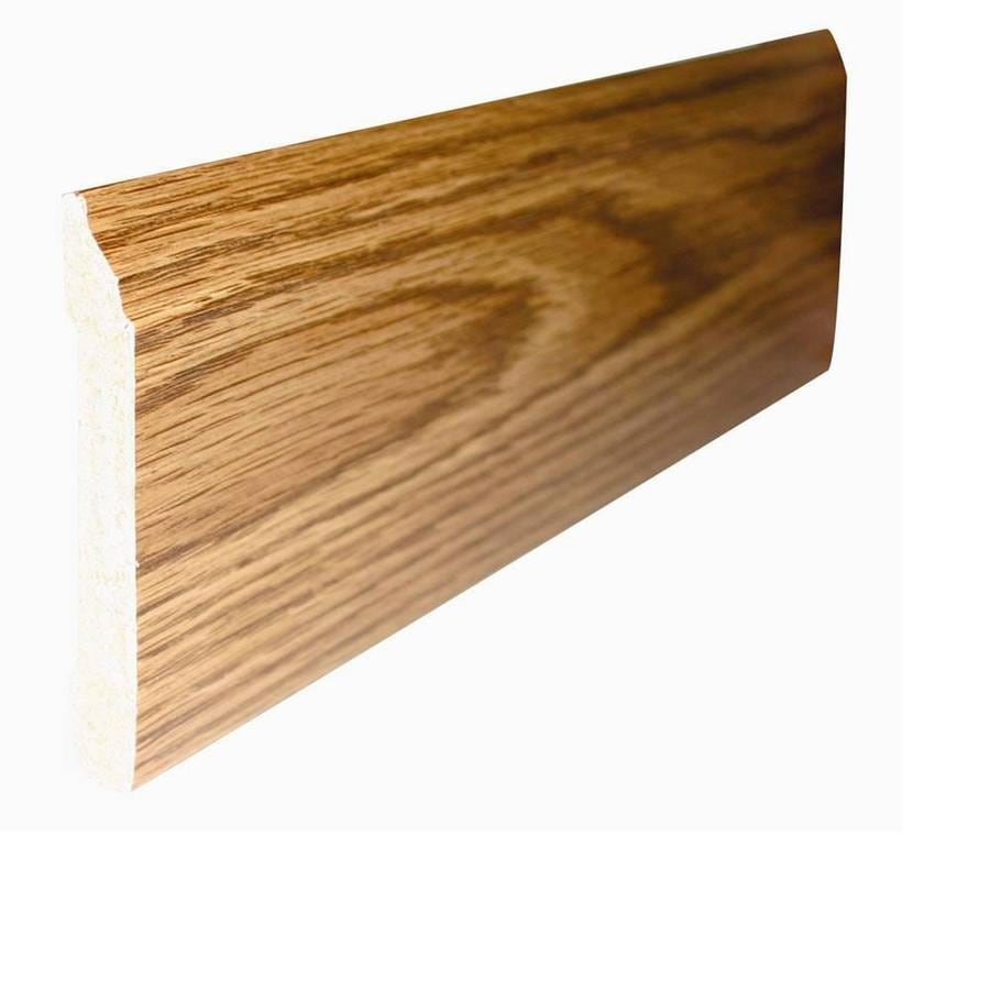 Inteplast Group Building Products 46320800802 1/2-in x 3-7/16-in x 8-ft Traditional Finished Polystyrene Baseboard