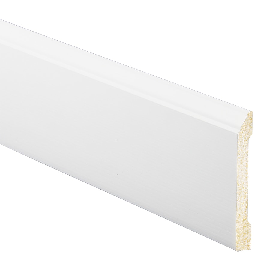 4 3 16 In X 8 Ft Prefinished Polystyrene Baseboard Moulding Actual 4 1875 In X 8 Ft