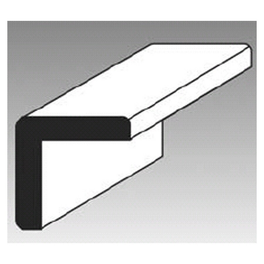1in x 1in x 8ft White Outside Corner Guard Moulding at