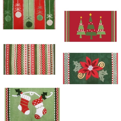 G.A. Gertmenian & Sons Holiday Tufted Chenille Rectangular Throw Rug