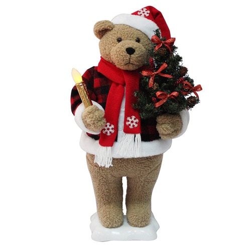 holiday living lighted bear