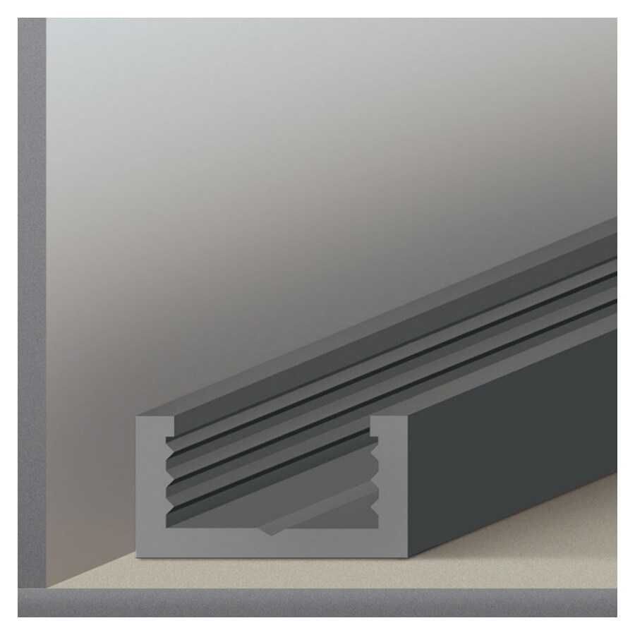 Shaw 0 56 In X 93 In Plastic Plastic Feature Strip Floor Moulding