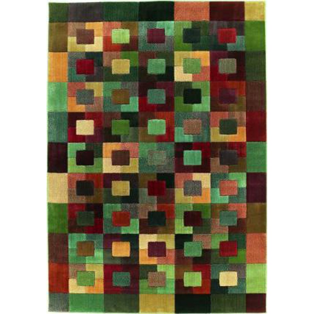 Shaw Living 2'2 x 3'2 Matrix Multi Rug in the Rugs department at Lowes.com