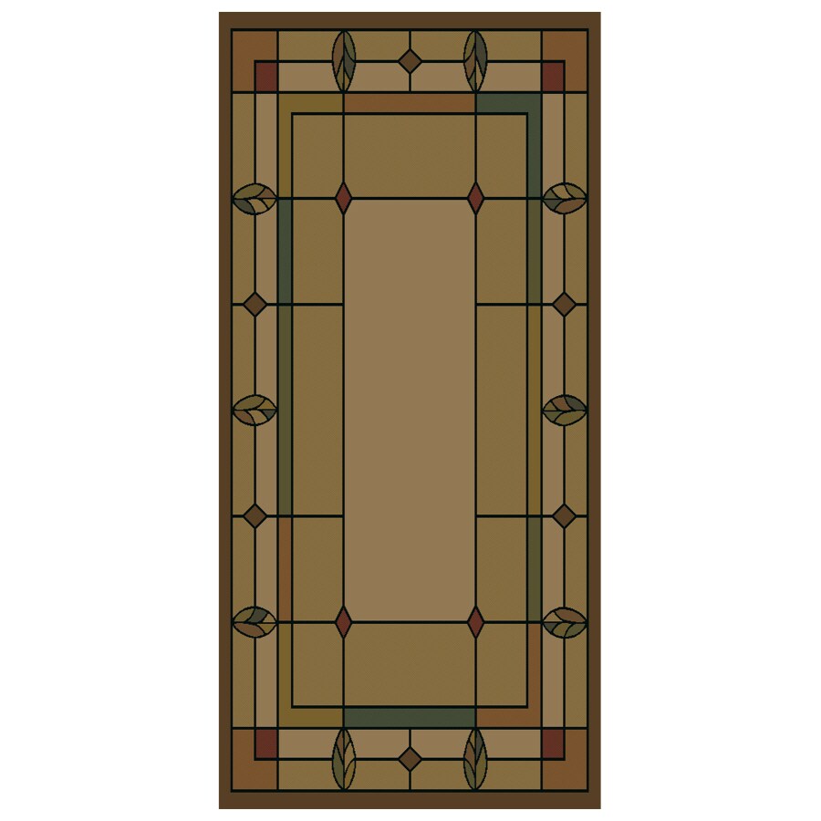 Shaw Living Leaf Point 7ft 10in x 10ft 9in Rectangular