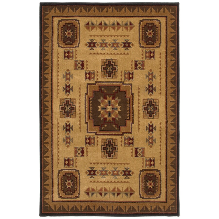 Shaw Living Pueblo Rectangular Indoor Woven Area Rug Common