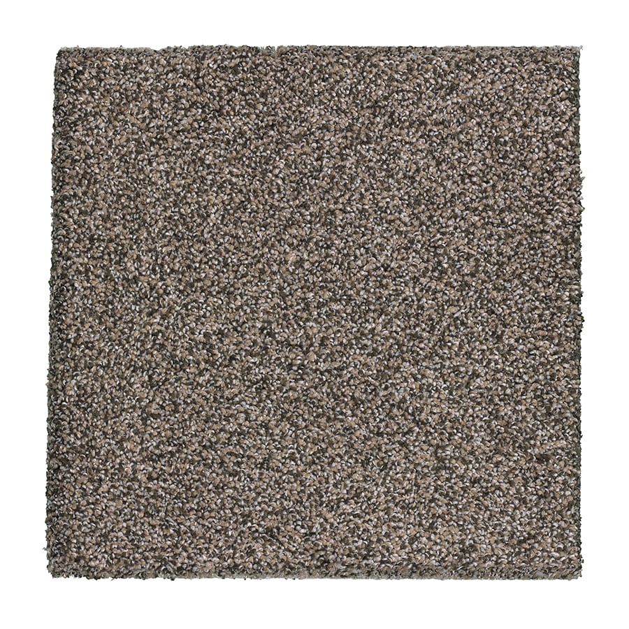 STAINMASTER Essentials Stone Peak III 12-ft Textured Pumice Interior Carpet