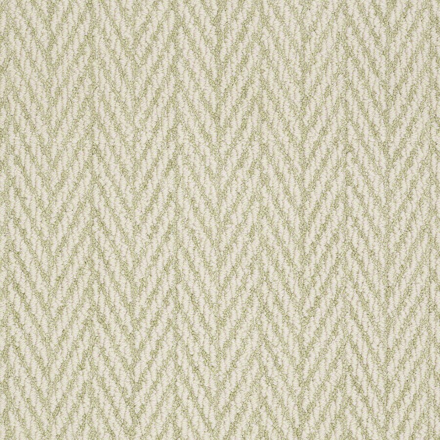 Shaw Apparent Beauty 6 X 9 (ft) Glen Green Abstract Area Rug at Lowes.com