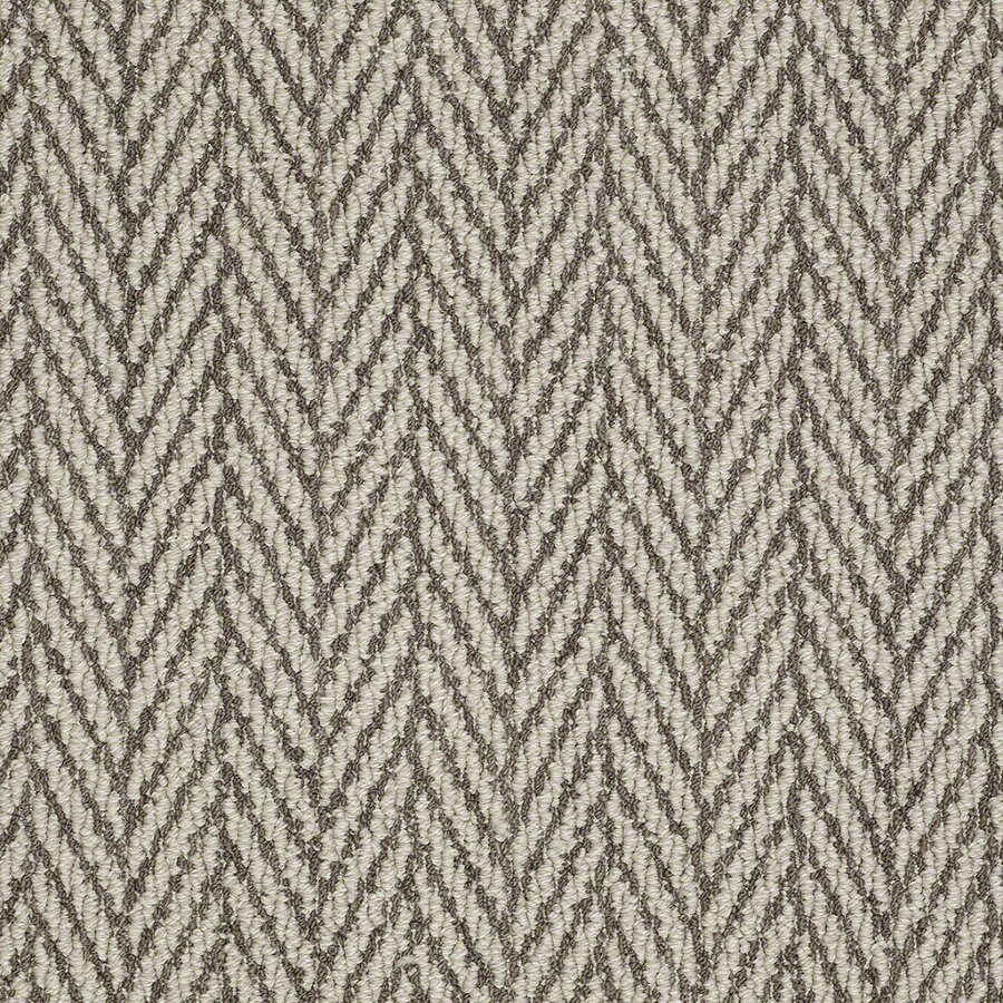 Shaw 7Q12900758 Apparent Beauty 8 X 11 (ft) Windsor Gray Abstract Area Rug
