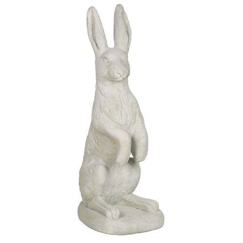 realistic rabbit statue