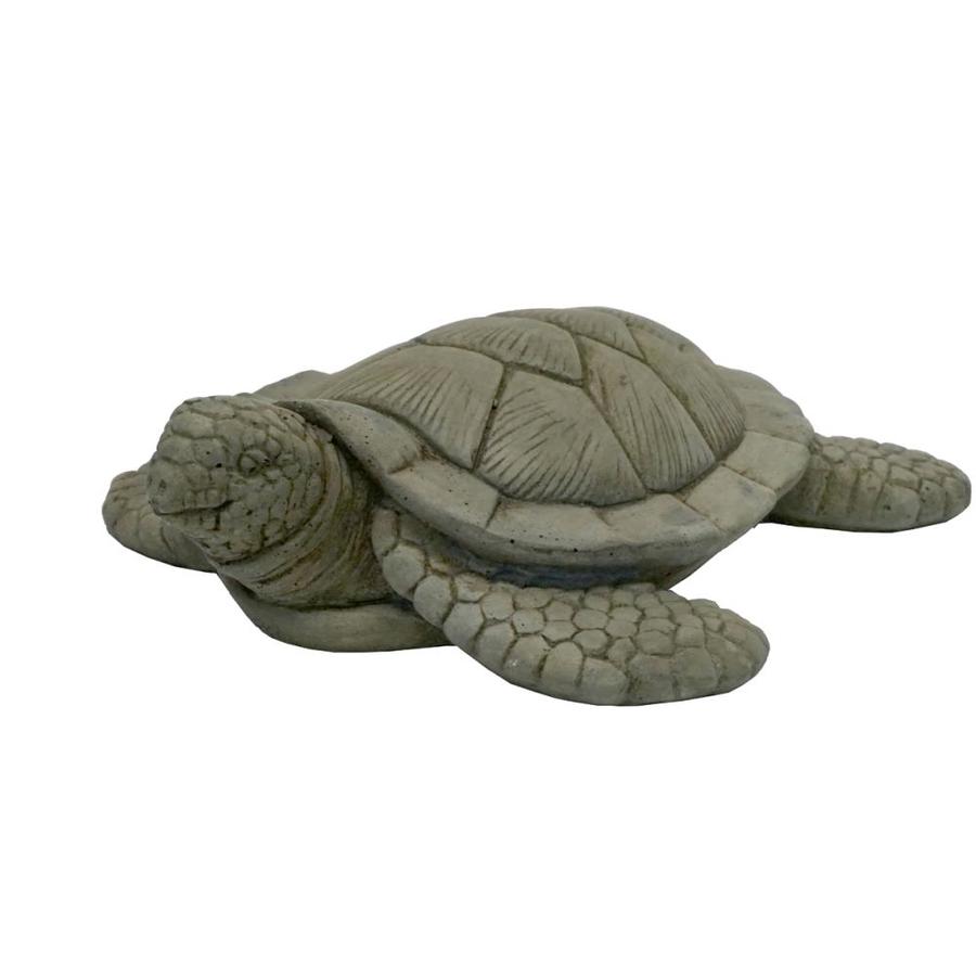 5 In H X 13 In W Turtle Garden Statue At Lowes Com