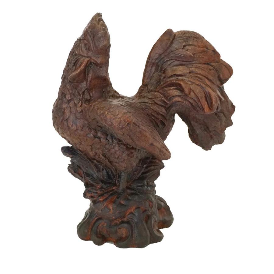 outdoor rooster statues