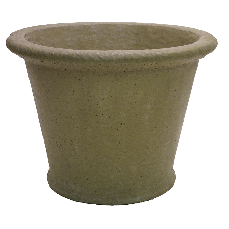 27-in W x 20-in H Desert Sand Concrete Planter at Lowes.com