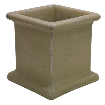 14 In W X 14 In H Desert Sand Concrete Planter At Lowes Com