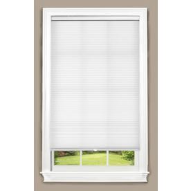 a + r White Light Filtering Cordless Polyester Cellular Shade (Common: 29-in x 72-in; Actual: 29-in x 72-in)