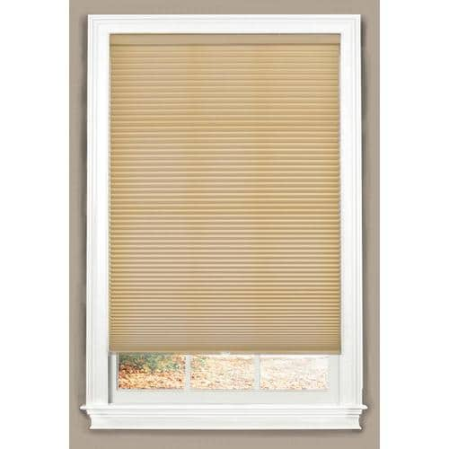 Allen + roth Linen Light Filtering Cordless Cellular Shade (Actual: 39 ...