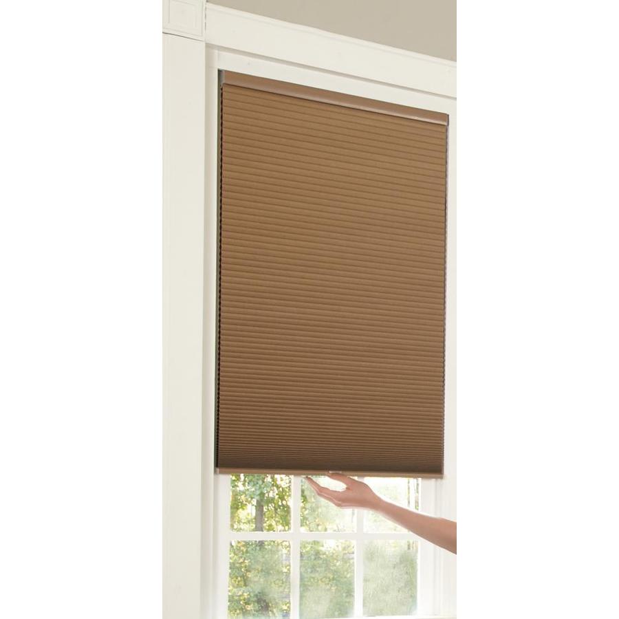 allen + roth 21-in W x 48-in L Linen Blackout Cellular Shade at Lowes.com