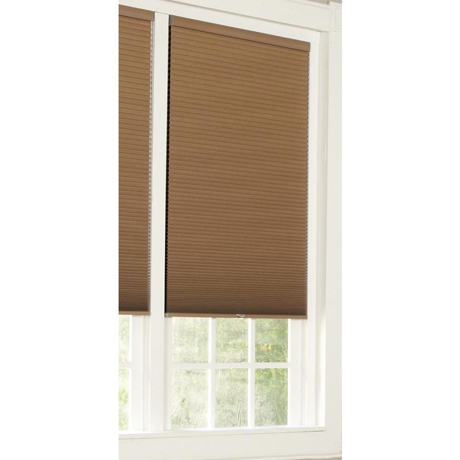 allen + roth 21in W x 48in L Linen Blackout Cellular Shade at