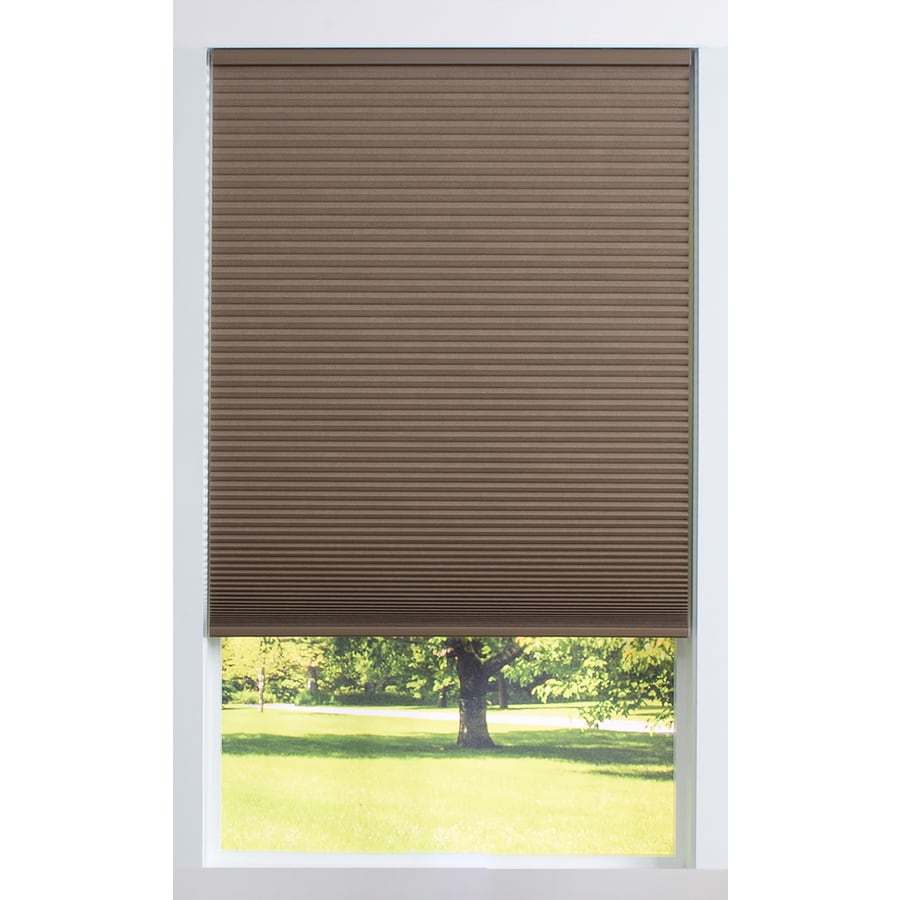 a + r CCBOLINEN270480 27-in W x 48-in L Linen Blackout Cellular Shade