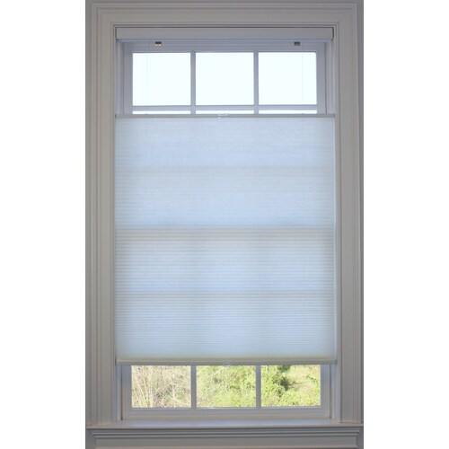 allen + roth 30in W x 72in L Light Filtering Top Down Bottom Up Shade