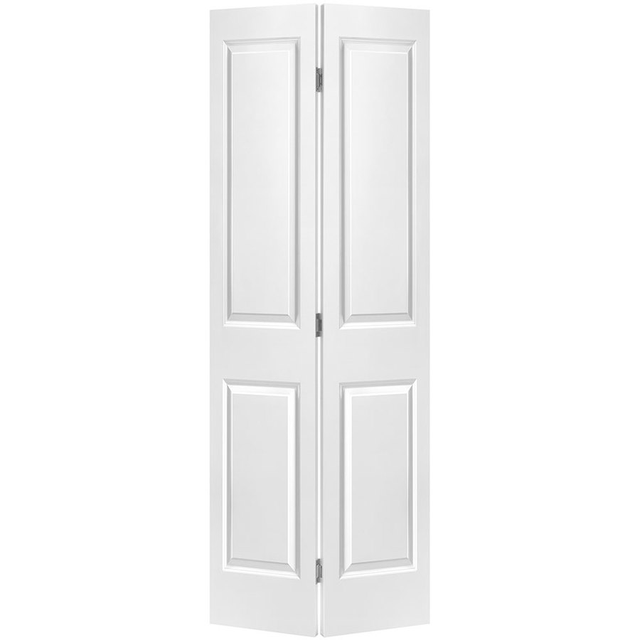 Bifold Door White Bifold Sliding Closet Doors At Lowes Com
