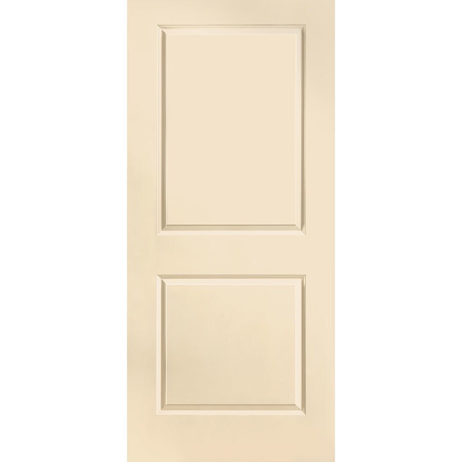Masonite Traditional Cream N Sugar 2 Panel Square Hollow Core