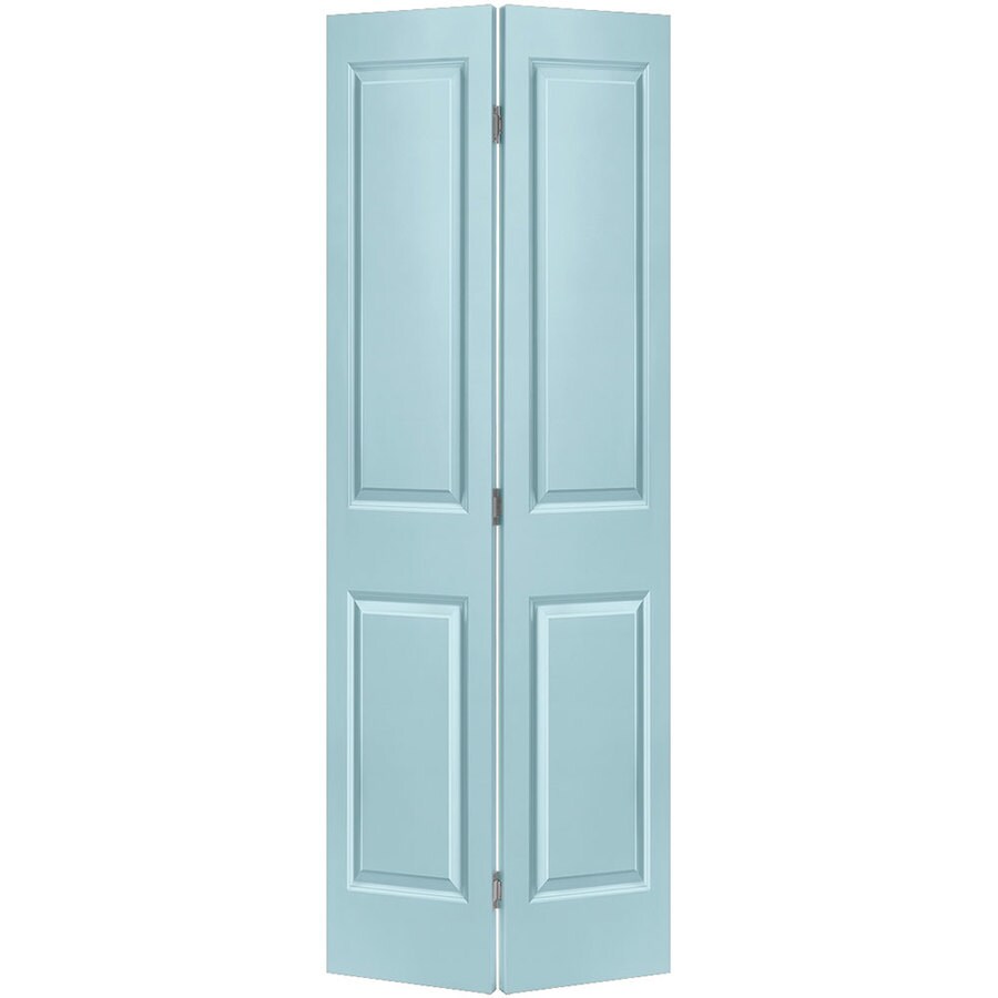 Masonite Bifold and Closet Doors Sea Mist 2-Panel Square ...