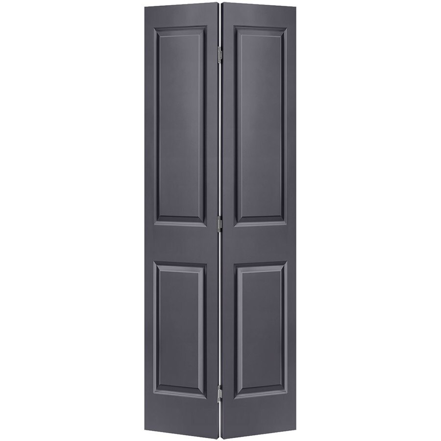 Masonite Bifold and Closet Doors Slate 2Panel Square Molded Composite