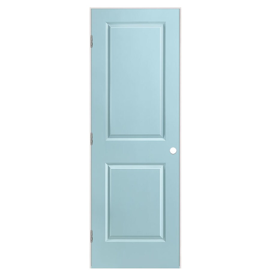 Masonite Traditional Sea Mist 2 Panel Square Hollow Core Molded