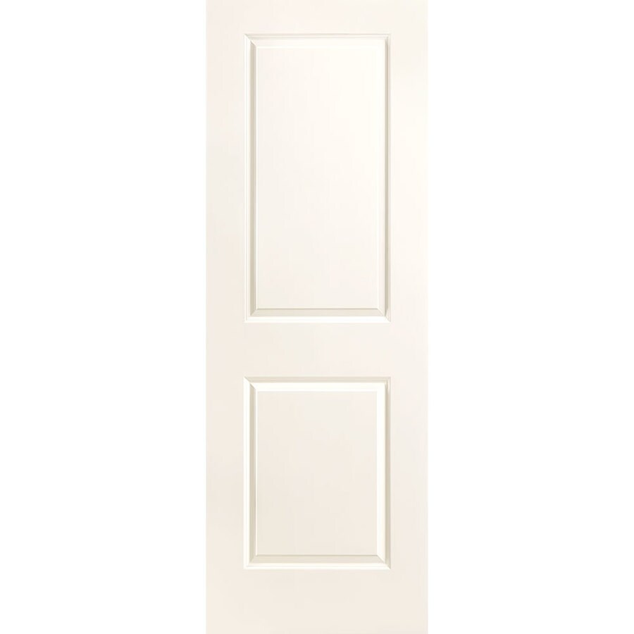 Masonite Traditional White 2 Panel Square Solid Core Molded