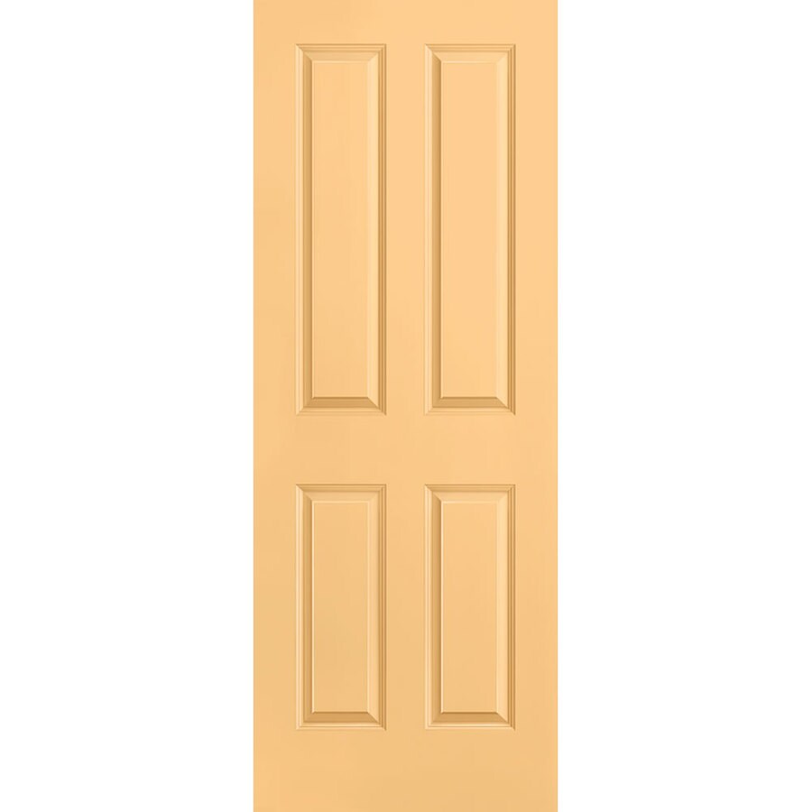 Masonite Traditional Marigold 4 Panel Square Solid Core Molded