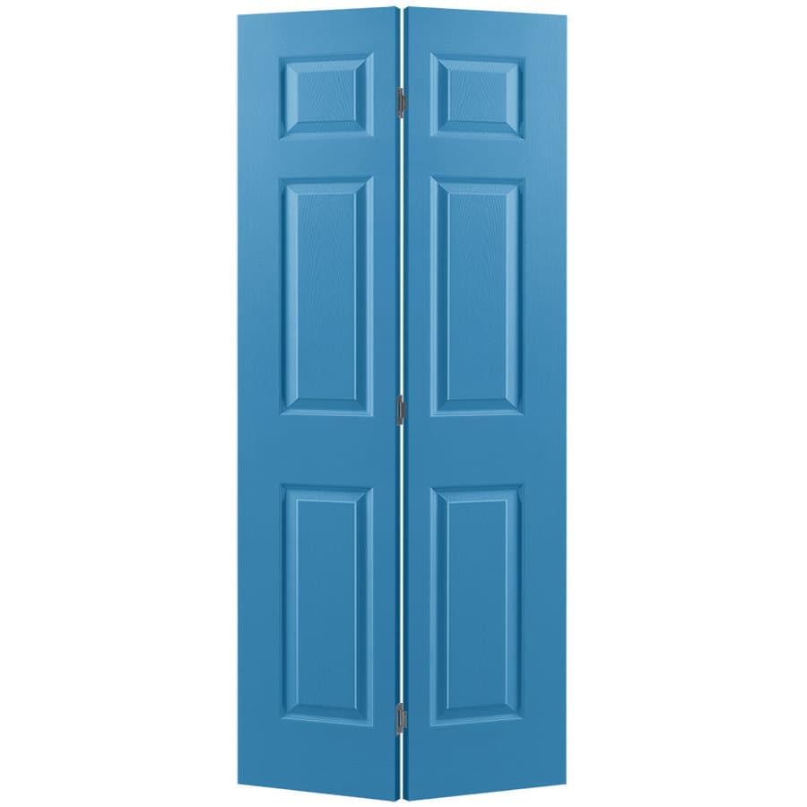 Masonite Bifold and Closet Doors Blue Heron 6-Panel Molded ...