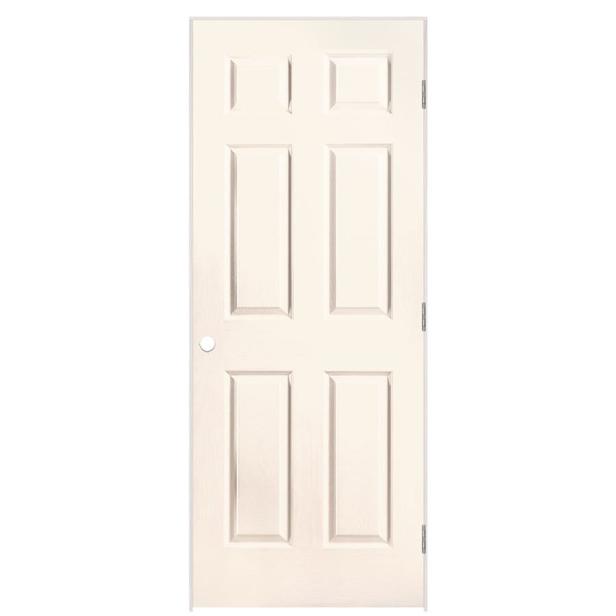 Masonite Pre Hung Doors Moonglow 6 Panel Hollow Core Molded