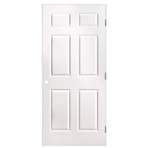 Masonite Traditional Primed 6Panel Solid Core Molded Composite PreHung Door 36in x