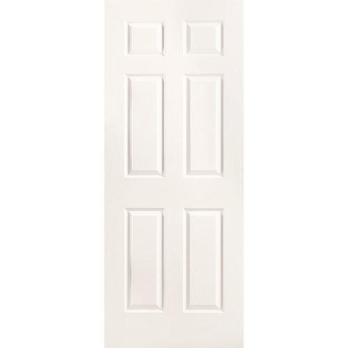 Masonite Traditional White 6-Panel Solid Core Molded Composite Slab