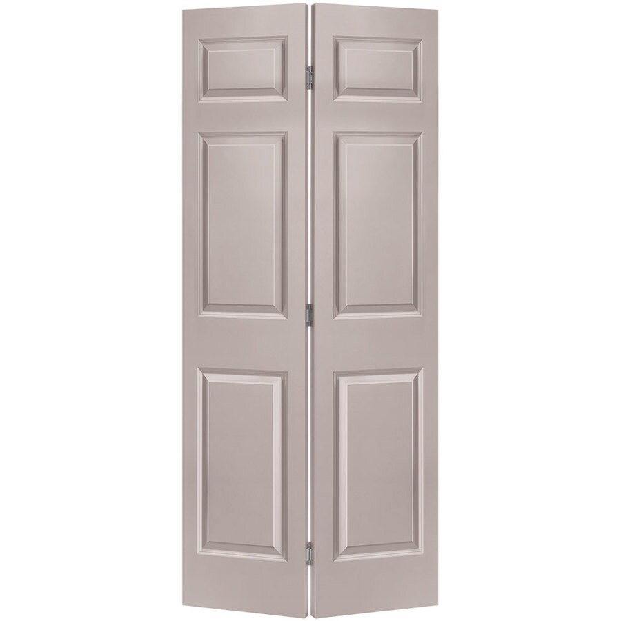 Masonite Traditional Driftwood 6 Panel Molded Composite Bifold