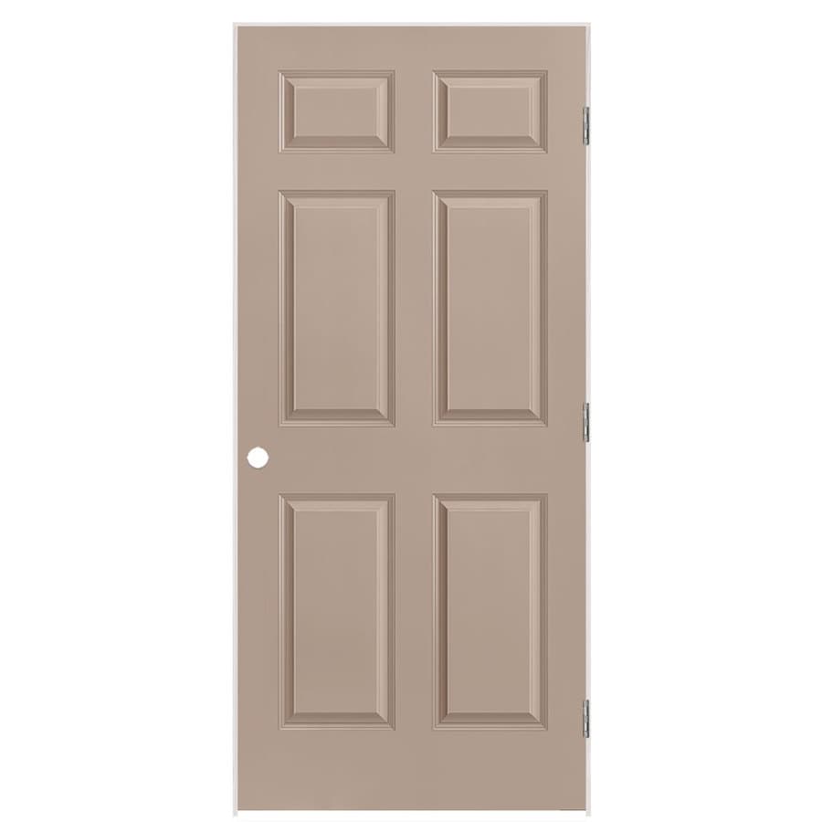 Masonite Pre-Hung Doors Sandpiper 6-Panel Hollow Core Molded Composite ...