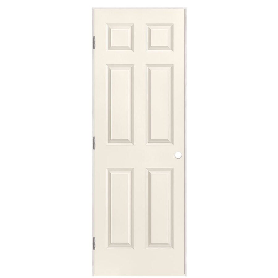 Masonite Painted Moonglow Solid Core 6 Panel Single Prehung