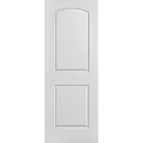 Masonite Roman 30-in X 80-in Primed 2-Panel Round Top Hollow Core ...