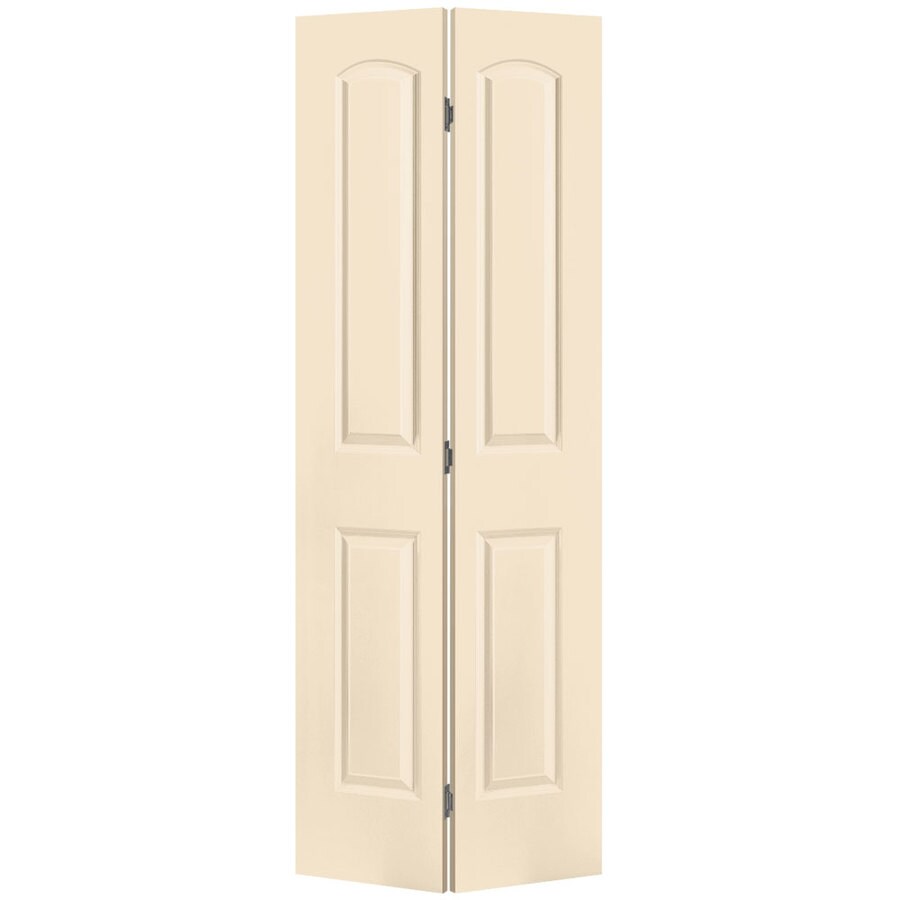 Masonite Bifold and Closet Doors Cream n Sugar 2Panel Round Top Molded