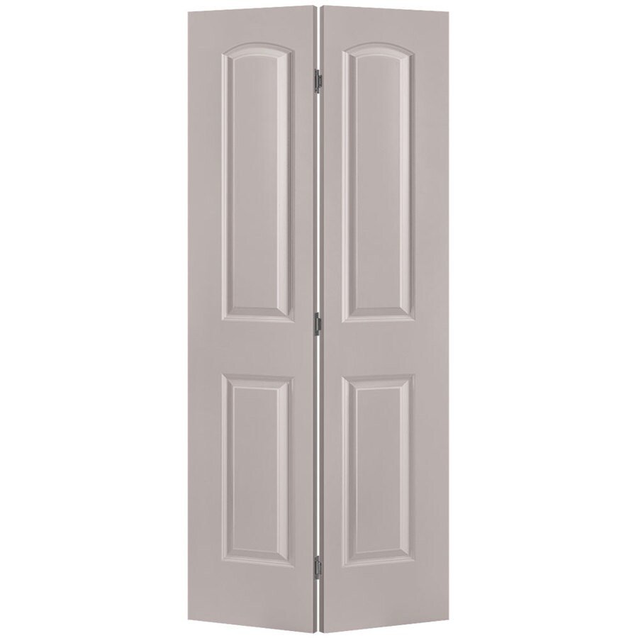 Masonite Bifold and Closet Doors Driftwood 2Panel Round Top Molded