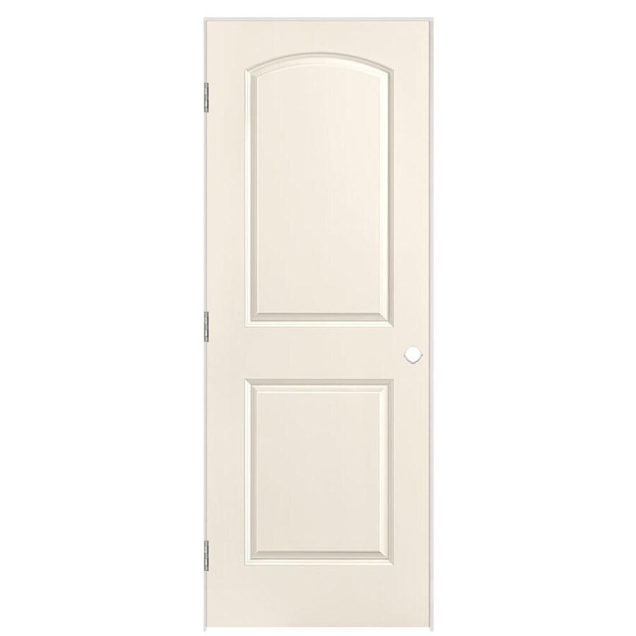 Masonite Roman 30in x 80in Moonglow 2Panel Round Top Solid Core