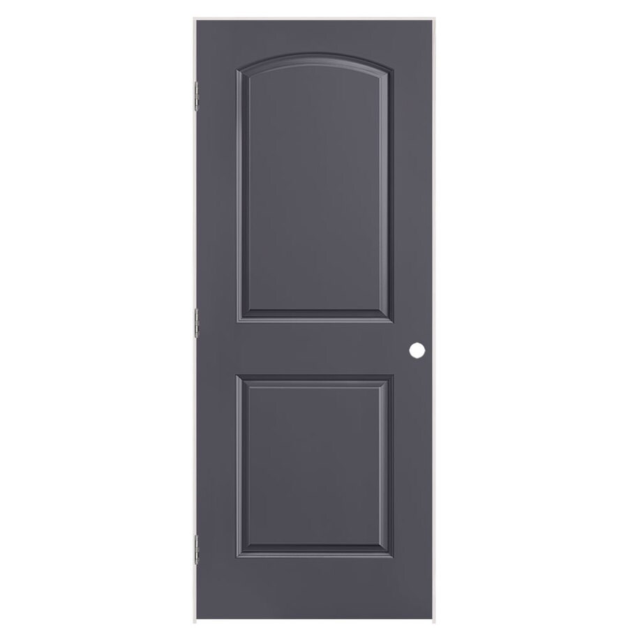 Masonite Pre Hung Doors Slate 2 Panel Round Top Solid Core