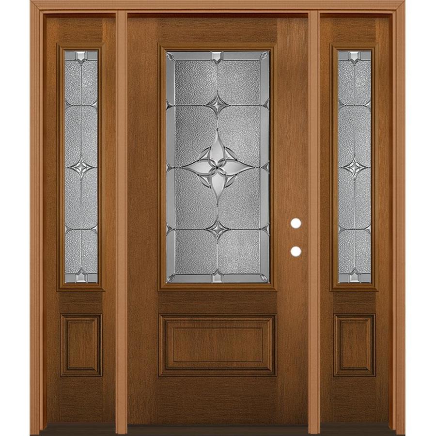 Masonite Astrid 3 4 Lite Decorative Glass Left Hand Inswing