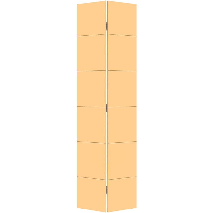 Bifold Door Melrose Bifold Sliding Closet Doors At Lowes Com