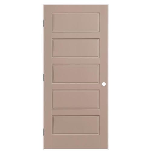 Masonite Riverside Sandpiper 5 Panel Equal Solid Core Molded