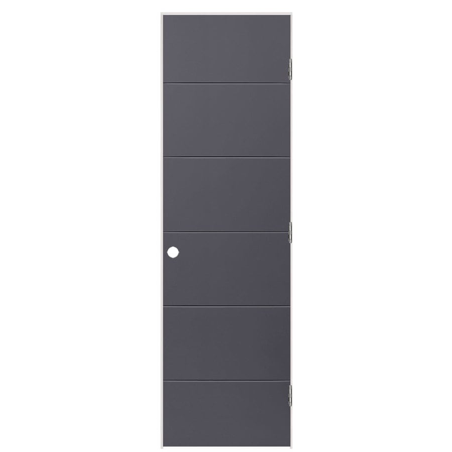 Masonite Melrose Slate Flush Hollow Core Molded Composite Pre-Hung Door ...