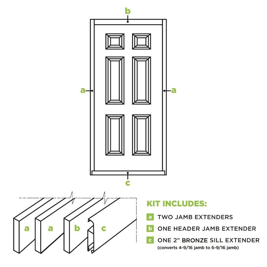 White Door Jamb Kits At Lowes Com