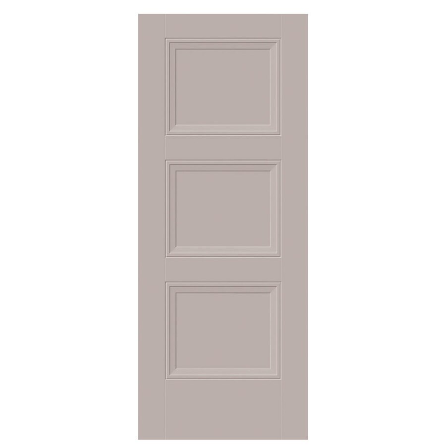 Masonite Livingston Driftwood 3 Panel Square Solid Core Molded